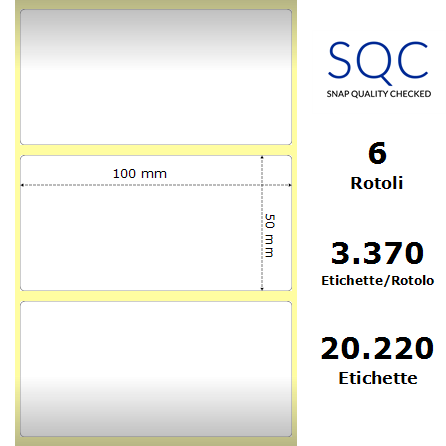 TT100050-RWPPG-76/200-20220 - Etichette SQC  S-HARD-ST Polipropilene