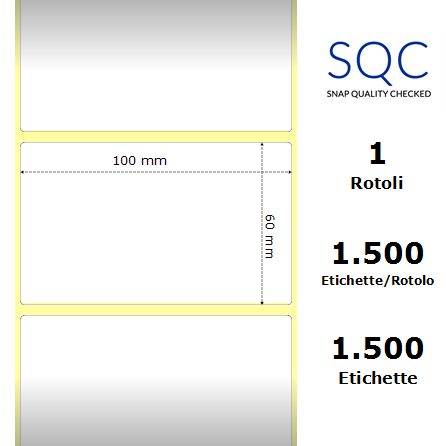 TT100060-PWPU-76/154 - Etichette SQC  S-HARD-PT Carta