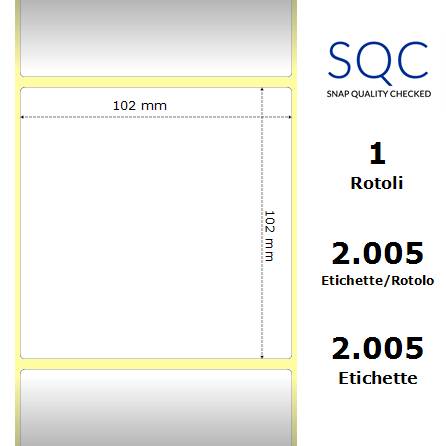 TT102102-PCPPG-76/200 - Etichette SQC Trasparente neutro S-HARD-STC