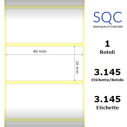 TT040018-RWPC-25/111 - Etichette SQC  Carta