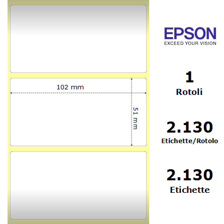 C33S045717/S - Etichette Epson  Carta