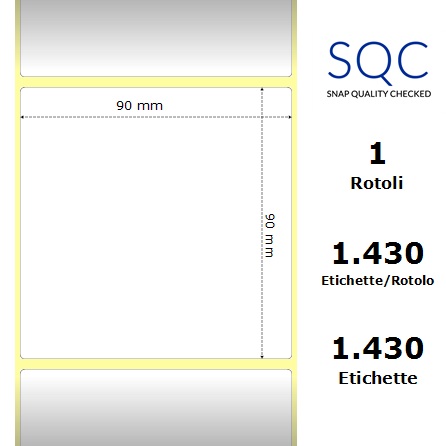 TT090090-SWPE-76/200 - Etichette SQC  S-STRONG Polietilene