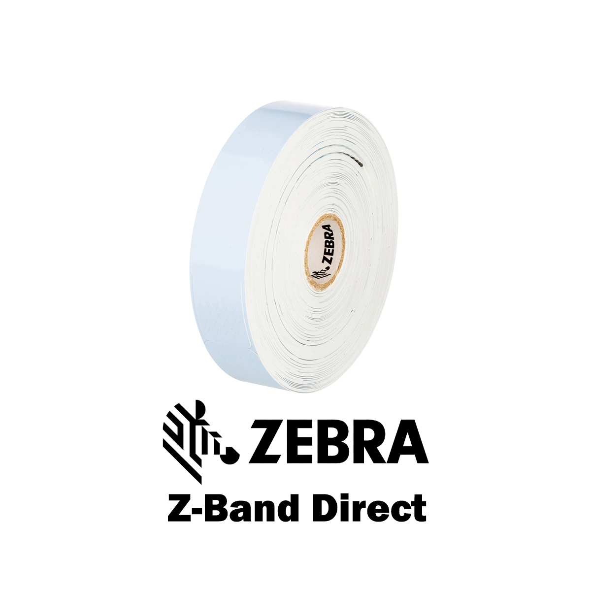 10012718-3 - Braccialetti Zebra Blu Z-Band Direct Polipropilene 