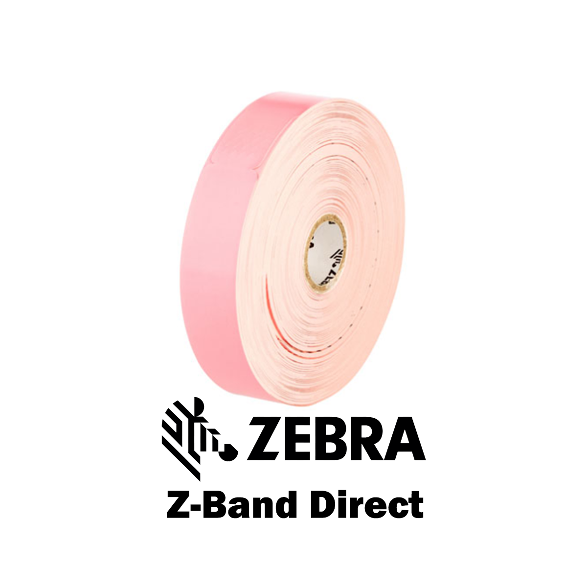 10012718-5 - Braccialetti Zebra Rosa Z-Band Direct Polipropilene 